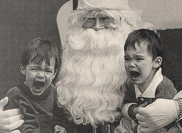 La peur du Pére Noël chez les enfants
