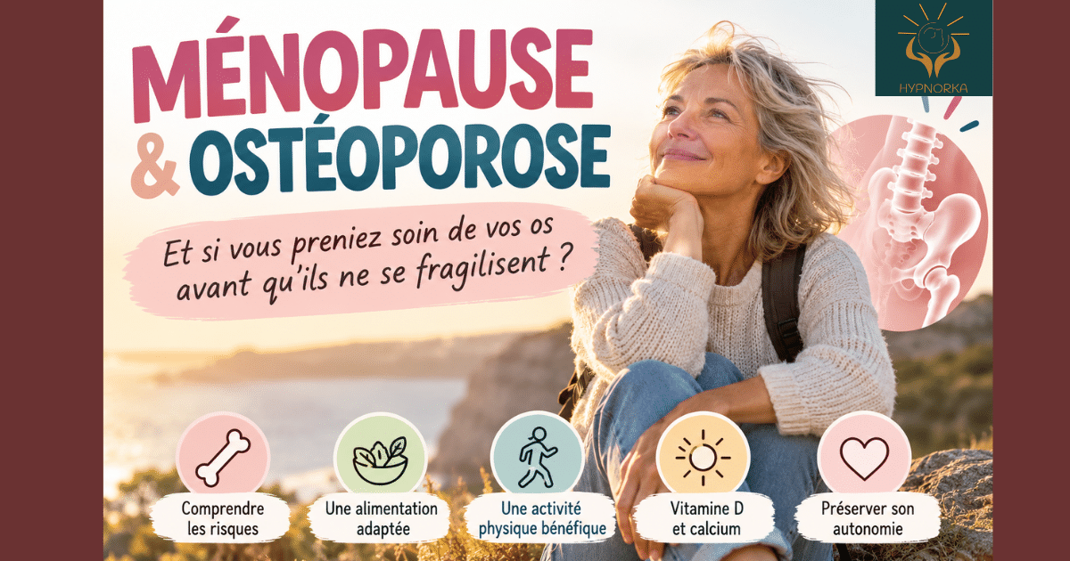 Ménopause et ostéoporose : prendre soin de sa santé osseuse – HypnOrka à Yffiniac près de Saint-Brieuc