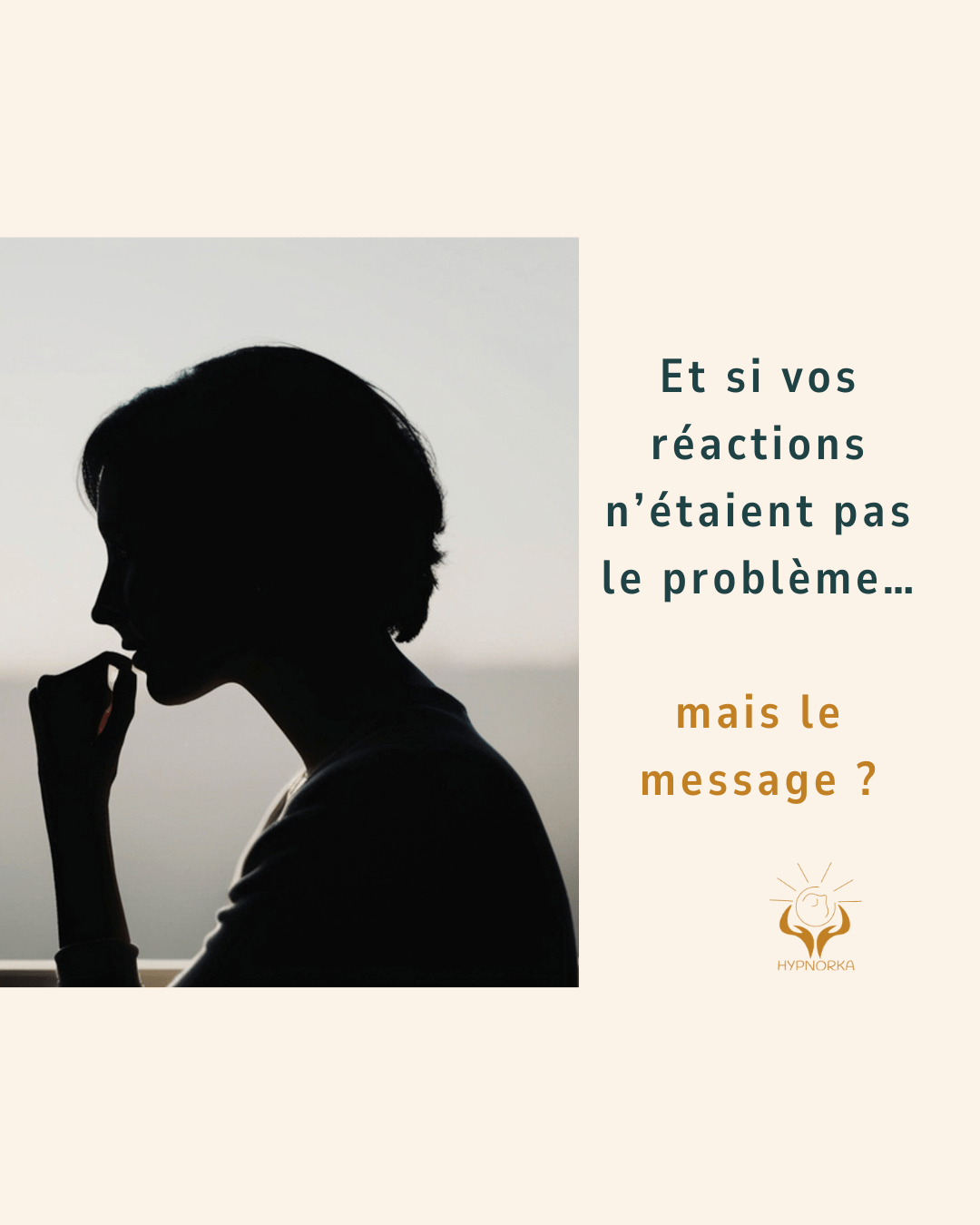 Silhouette d’une femme en réflexion illustrant l’introspection et la compréhension des émotions dans les relations