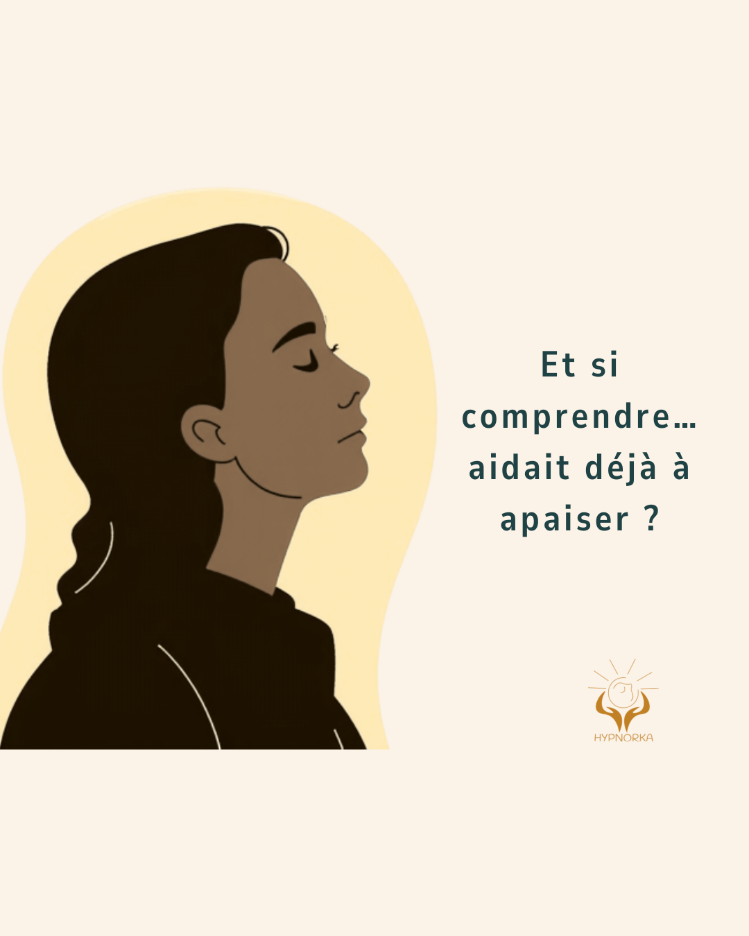 illustration d’une personne en réflexion représentant la compréhension des troubles psychologiques et l’écoute de soi