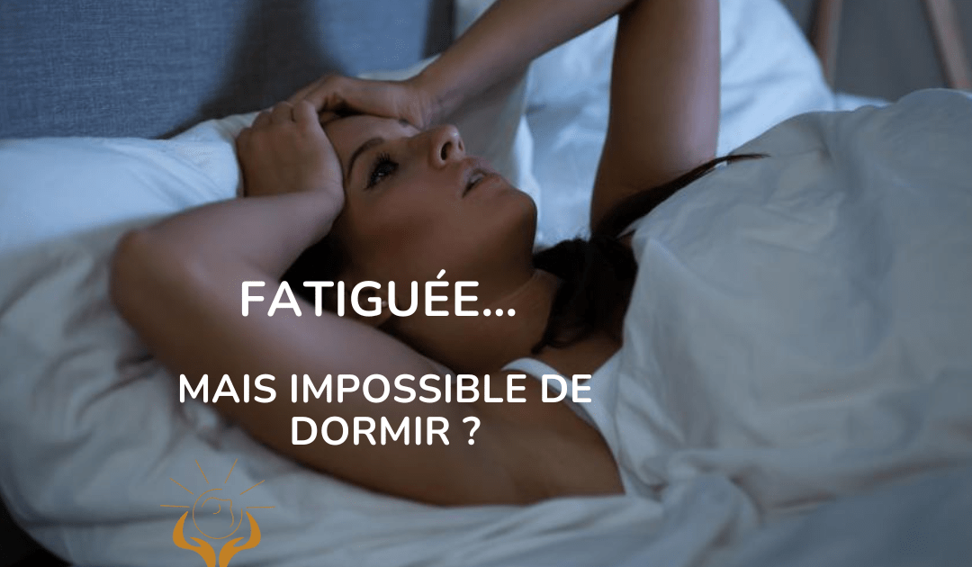 fatigue femme impossible dormir insomnie nuit