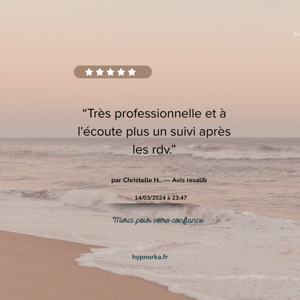 Avis de Christelle H. sur l’écoute de Laurence Carlo Guilloux et le suivi après les rendez-vous.