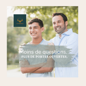 Parent et adolescent échangeant dans un moment calme